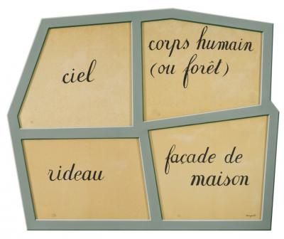 René Magritte (d'après) - Le Masque Vide - Lithographie 2