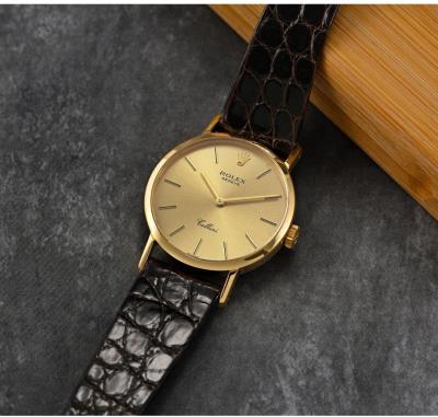 Montre Rolex authentique en or jaune 18 carats / 750 avec boîte de service d’origine 2