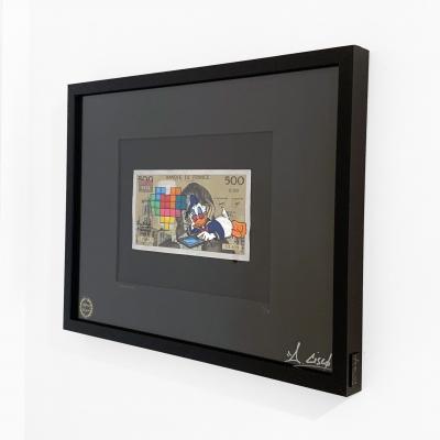 Cisco - LOVETETRIS, 2024 - Acrylique sur billet 2