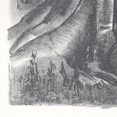 Paul JOUVE - Le Lion, 1934 - Lithographie originale sur papier BFK Rives. 2