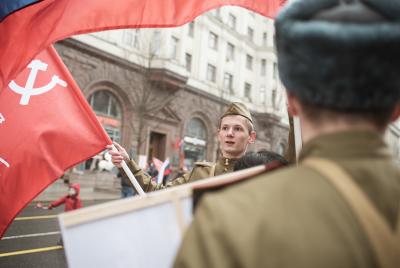 Didier Bizet - Ceremonie et celebration de la victoire sur le nazisme- Moscou 2011 - Tirage Fine Art 2