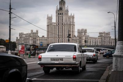 Didier Bizet - Rassemblement de voitures Volga – Moscou 2013 - Tirage Fine Art 2