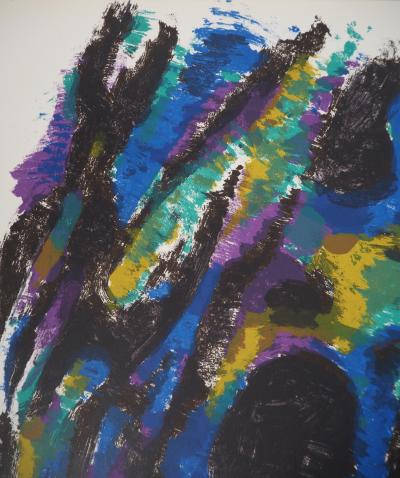 Alfred MANESSIER - Composition en couleurs, 1960 - Lithographie originale 2