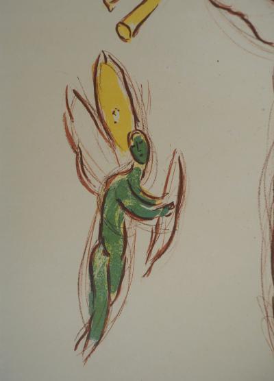 Marc CHAGALL - Mariés, 1960 - Lithographie originale 2