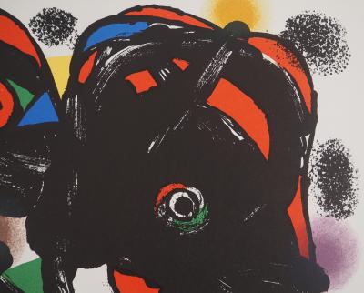 Joan MIRO - Animal sauvage, 1976 - Lithographie originale 2