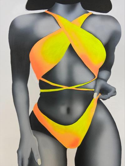 Loran - Miss Vador Acrylique et aérographe sur toile 2
