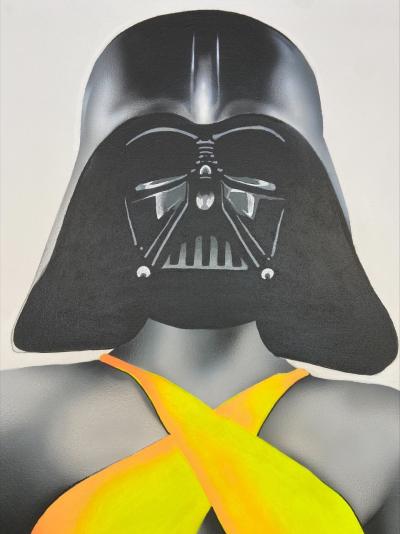 Loran - Miss Vador Acrylique et aérographe sur toile 2
