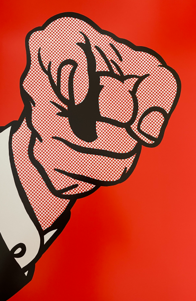 Roy Lichtenstein - Untlited, 1973 - Affiche lithographie originale 2