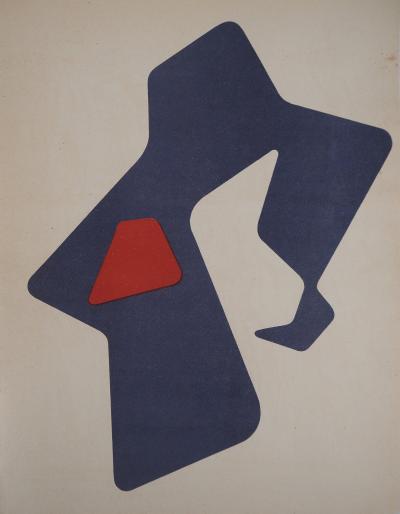 Jean ARP - Helmet, 1951 - Original lithograph 2