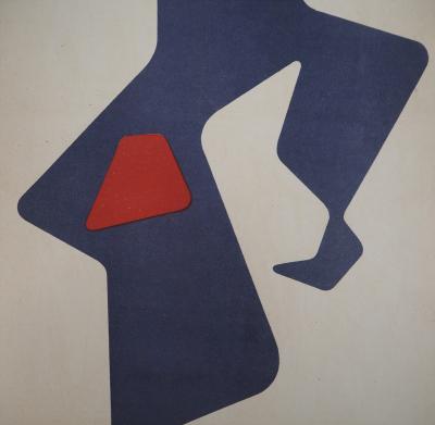 Jean ARP - Helmet, 1951 - Original lithograph 2