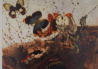 Salvador DALI : Auvergne - Lithographie originale signée, SNCF Grand Modèle 2