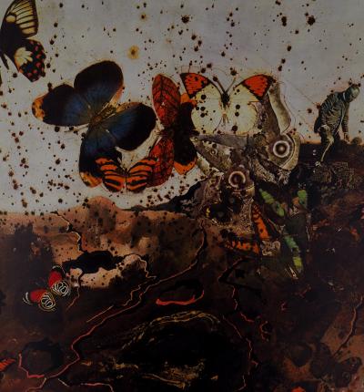 Salvador DALI : Auvergne - Lithographie originale signée, SNCF Grand Modèle 2