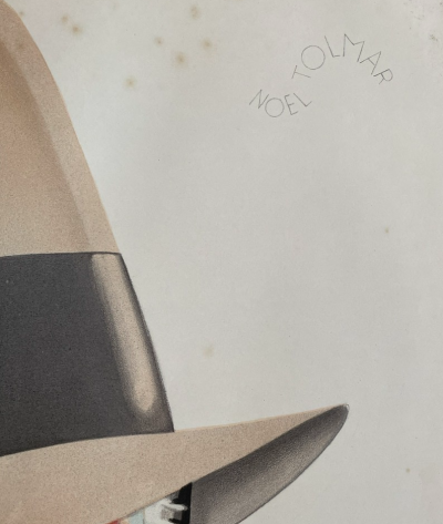 Noel Tolmar - Cappelli Panizza, 1938 - Affiche 2