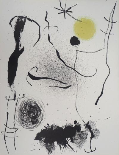 Joan MIRO - Bouquet de rêves pour Leïla, 1964 - Lithographie originale 2