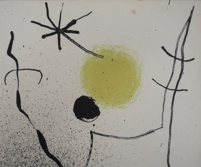 Joan MIRO - Bouquet de rêves pour Leïla, 1964 - Lithographie originale 2
