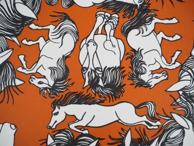 Jean MARAIS - Equitation, Hommage au cheval - Lithographie signée 2