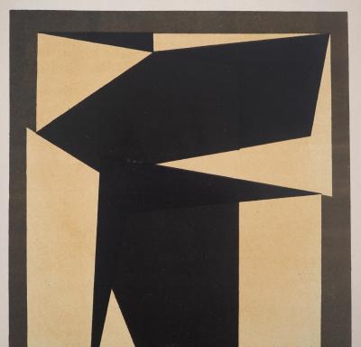 Victor VASARELY - Projet pour une tapisserie cinétique, 1954 - Lithographie originale 2