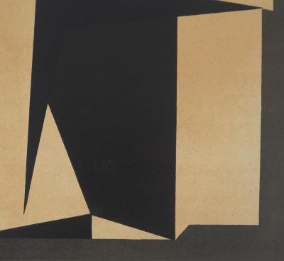 Victor VASARELY - Projet pour une tapisserie cinétique, 1954 - Lithographie originale 2