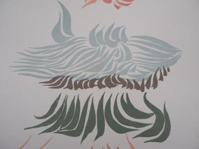 Jacques HÉROLD - Fleurs en couleurs, 1974 - Lithographie originale 2
