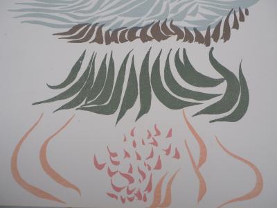 Jacques HÉROLD - Fleurs en couleurs, 1974 - Lithographie originale 2