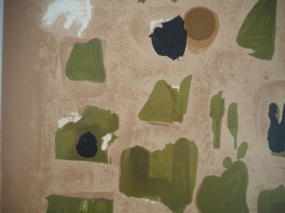 Roger BISSIERE - Paysage ensoleillé, 1964 - Lithographie 2