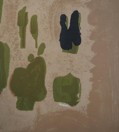 Roger BISSIERE - Paysage ensoleillé, 1964 - Lithographie 2