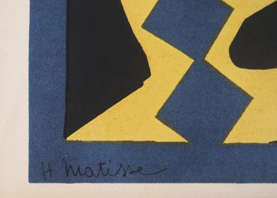 Henri MATISSE - Feuillage, 1954 - Lithographie signée 2