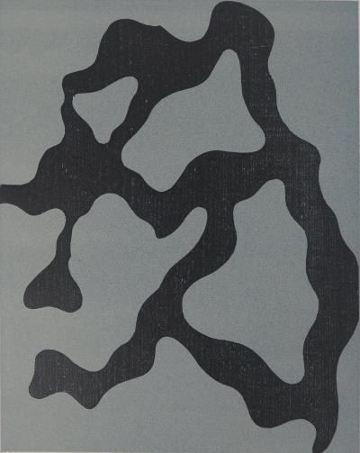 Jean ARP - Relief, 1954 - Bois gravé original 2