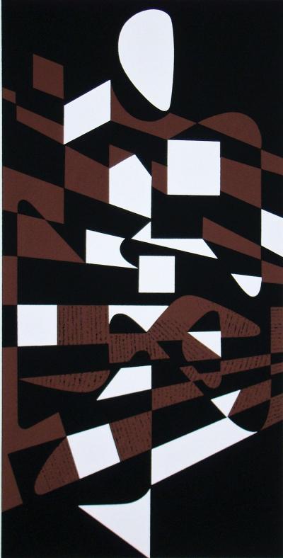 Victor VASARELY - Orchidesse, 1961 - Sérigraphie originale 2