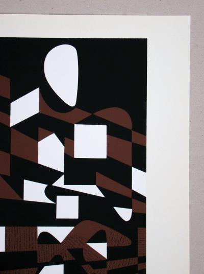 Victor VASARELY - Orchidesse, 1961 - Sérigraphie originale 2