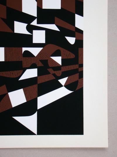 Victor VASARELY - Orchidesse, 1961 - Sérigraphie originale 2