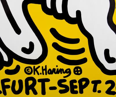 Keith HARING - Theater der Welt, 1985 - Large silkscreen poster 2