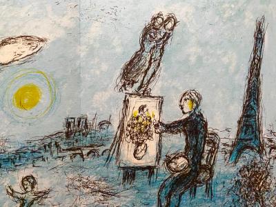 Marc Chagall (1887-1985) - Derrière le Miroir Nº246 Mai 1981 - Lithographie originale 2
