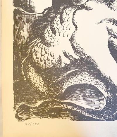 Ossip ZADKINE - The Labours of Hercule - Cerberus, 1960 - Lithographie signée au crayon 2