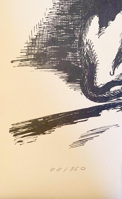 Ossip Zadkine - The Labours of Hercule - Fight against the Hydra of Lerna - Lithographie signée 2