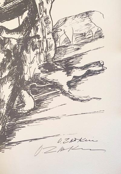 Ossip Zadkine - The Labours of Hercule - Geryon - Lithographie signée 2