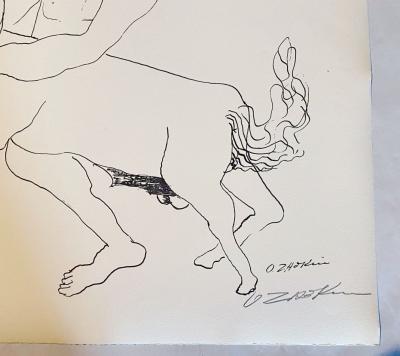 Ossip Zadkine - The Labours of Hercule - The Cretan Bull - Lithographie signée 2