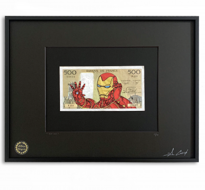 Cisco - Iron’Art, 2024 - Acrylique sur billet 2