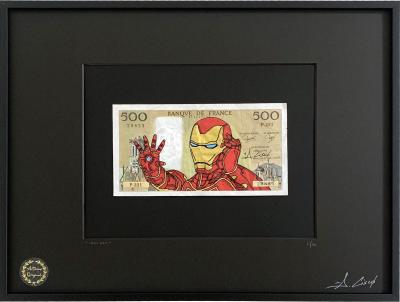 Cisco - Iron’Art, 2024 - Acrylique sur billet 2