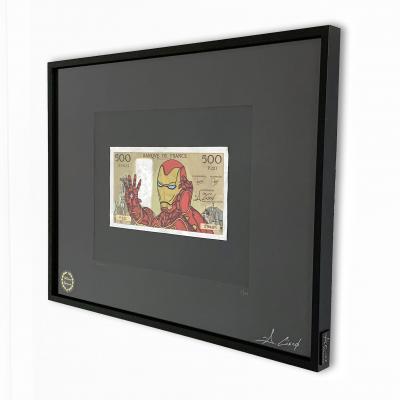 Cisco - Iron’Art, 2024 - Acrylique sur billet 2