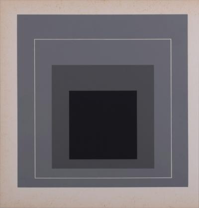 Josef ALBERS - Homage To the Square (B) & (C), 1971 - Set of 2 silkscreens 2