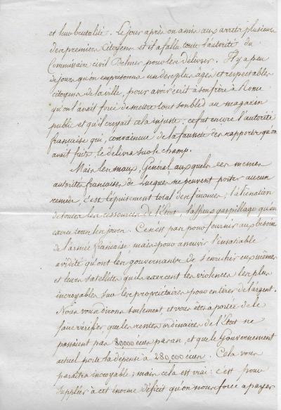 Charles-Maurice de TALLEYRAND – Pièce manuscrite signée 2
