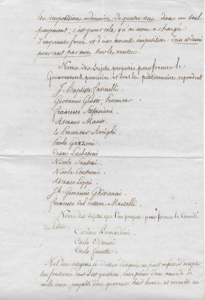 Charles-Maurice de TALLEYRAND – Pièce manuscrite signée 2