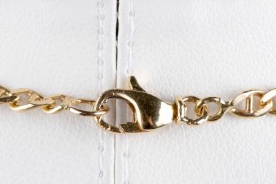 Collier pendentif panthère en or rose 18 carats 2