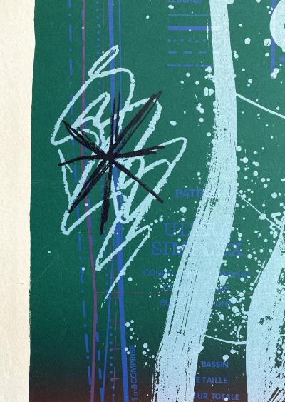 Joan Miro - Le délire du couturier, 1969 - Grande lithographie originale signée et numérotée au crayon 2