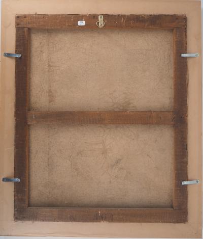 Elisée Maclet - Bouquet dans un pot en céramique, c. 1929 - Huile sur toile Signée 2