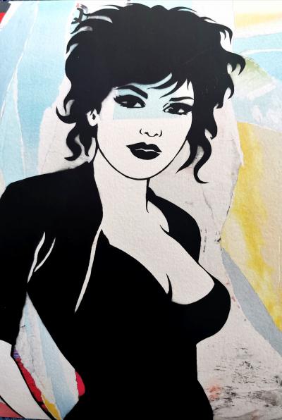 Miss Tic - Augmenter le taux des échanges amoureux - Lithographie originale signée 2