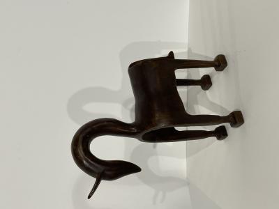 Richard Pommier - Cheval brun, 2022 - Sculpture en bronze 2