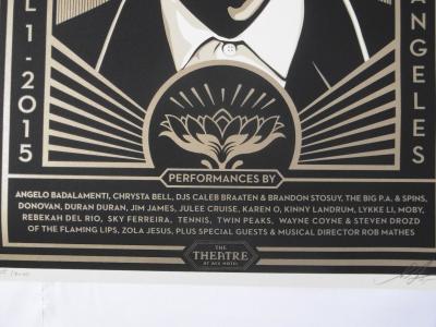 Shepard Fairey - The Music of David Lynch - Screenprint 2