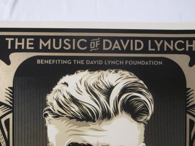 Shepard Fairey - The Music of David Lynch - Screenprint 2
